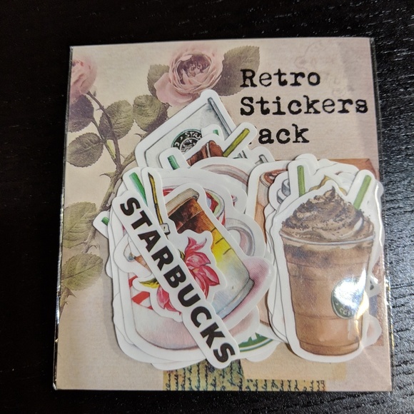 Lot of 25 STARBUCKS 2" Stickers Coffee Theme NEW - Picture 3 of 4